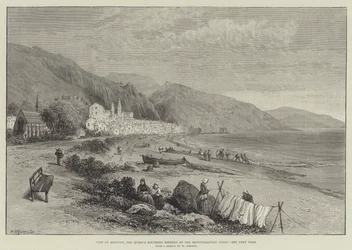 View of Mentone, the Queen